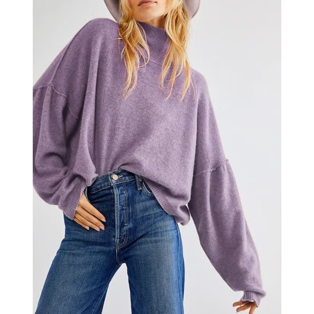Free people so high so low cashmere sweater